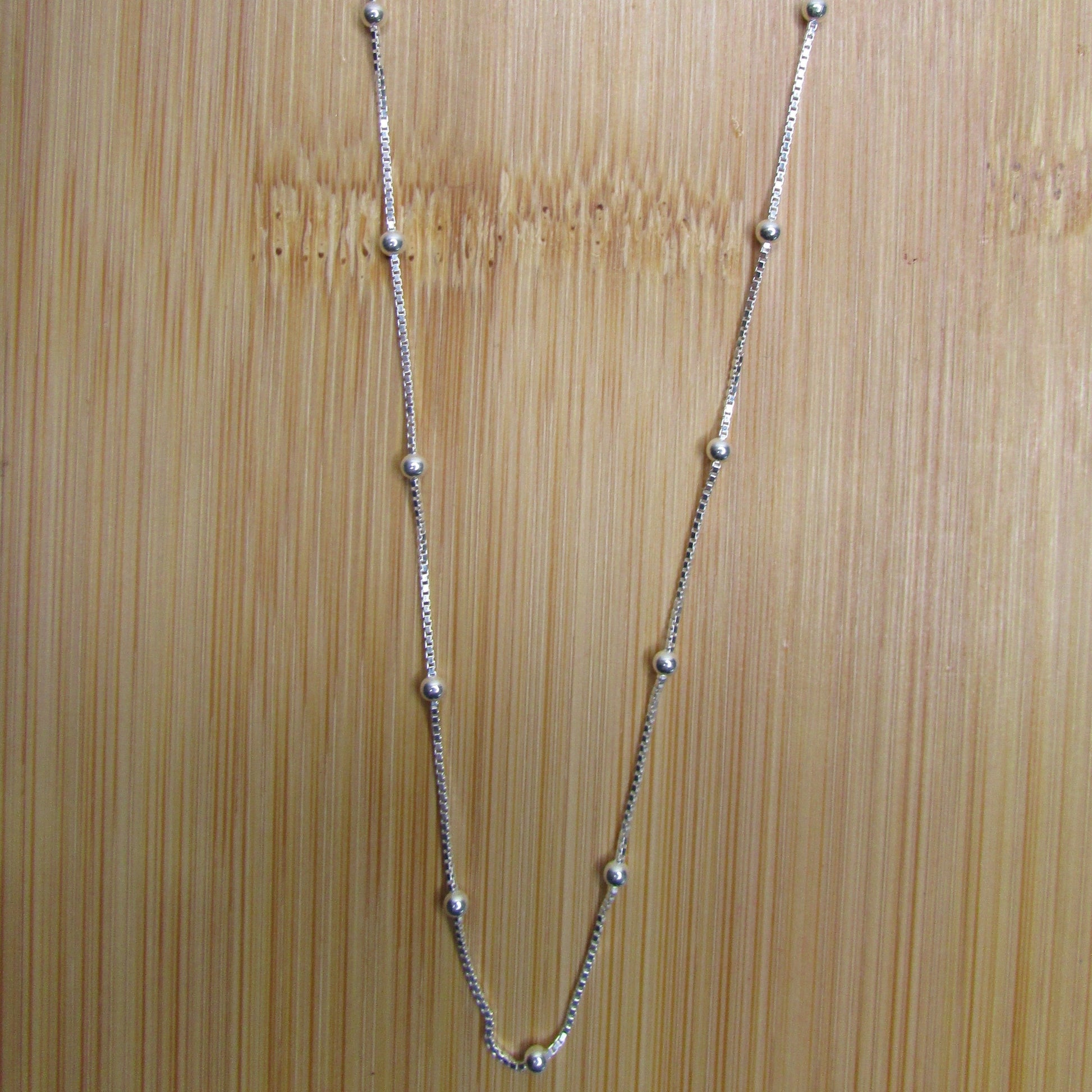 Colar Veneziana Bolinhas 50cm