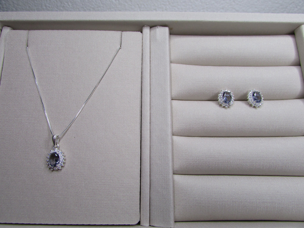 Conjunto Oval Centro Ametista