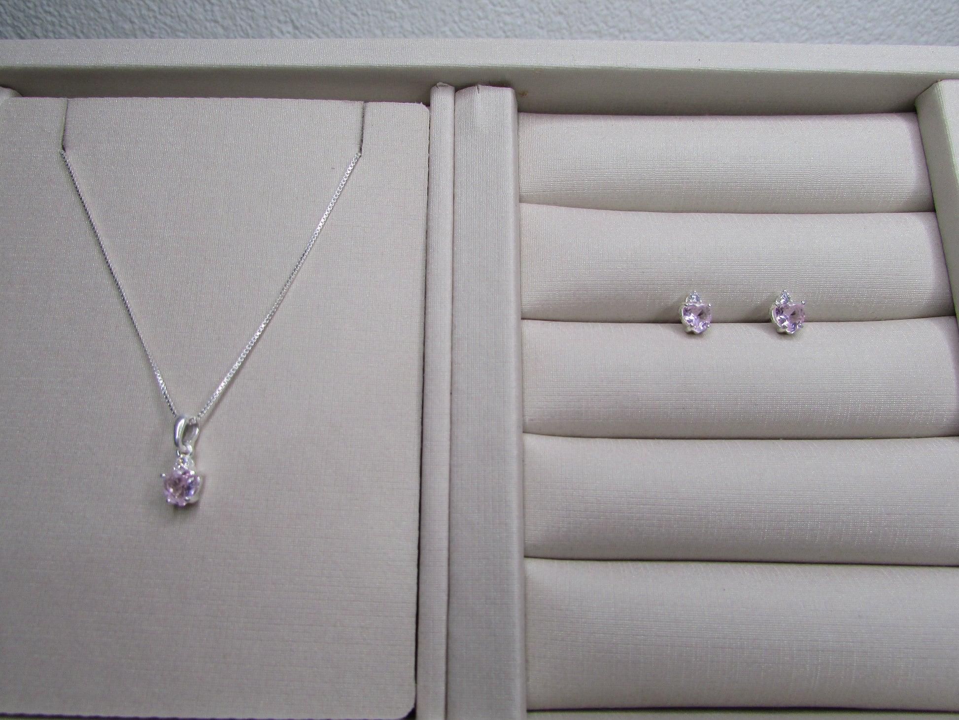Conjunto Coração Rosa Mini