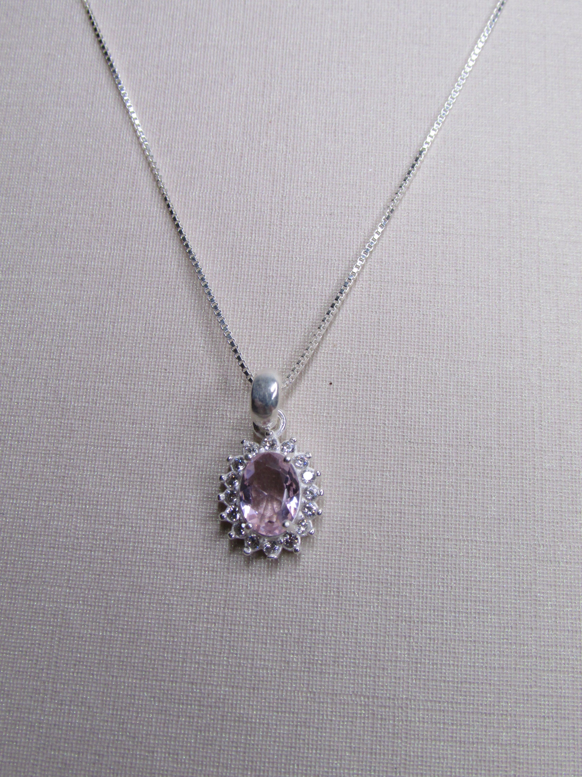 Conjunto Oval Centro Quartzo Rosa