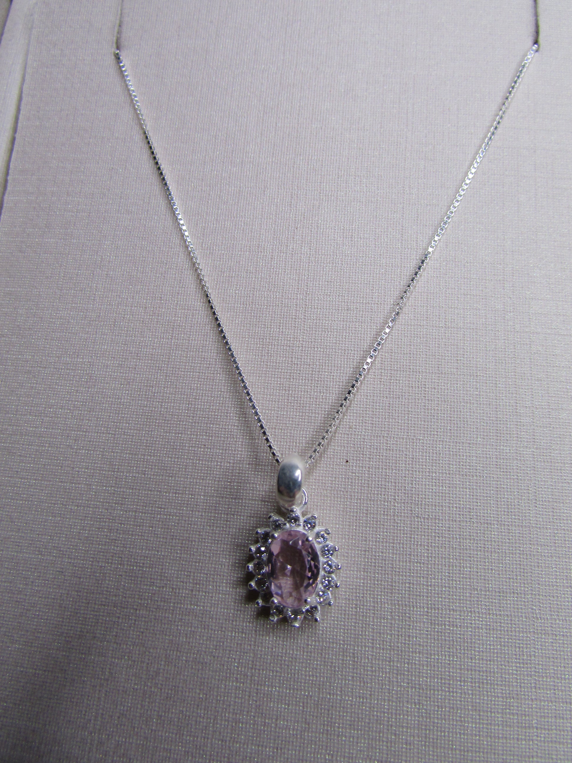 Conjunto Oval Centro Quartzo Rosa