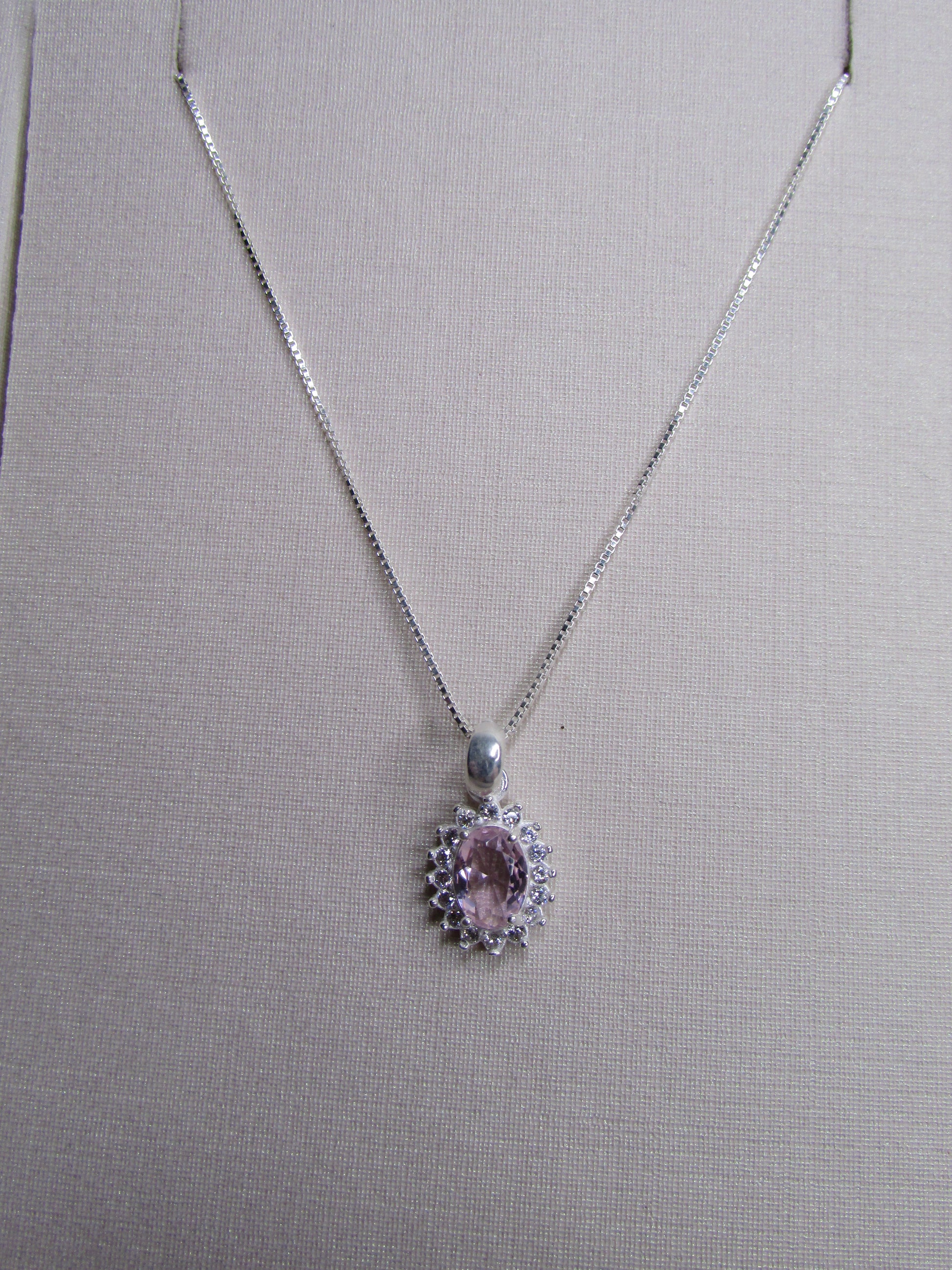 Conjunto Oval Centro Quartzo Rosa
