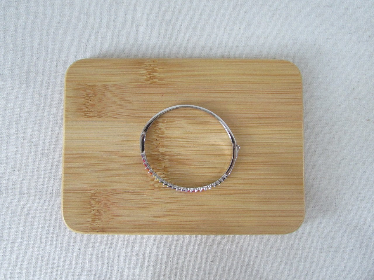 Pulseira Rígida Zirconias Coloridas