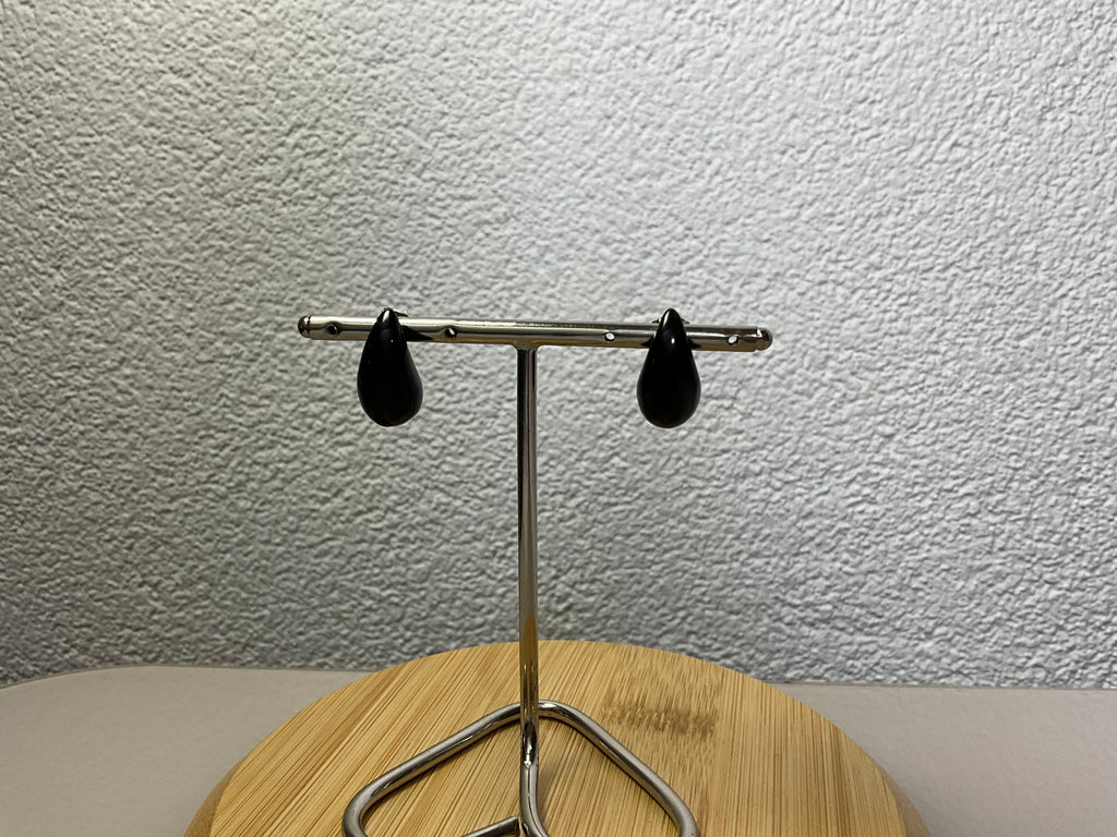 Brinco Gota Ônix