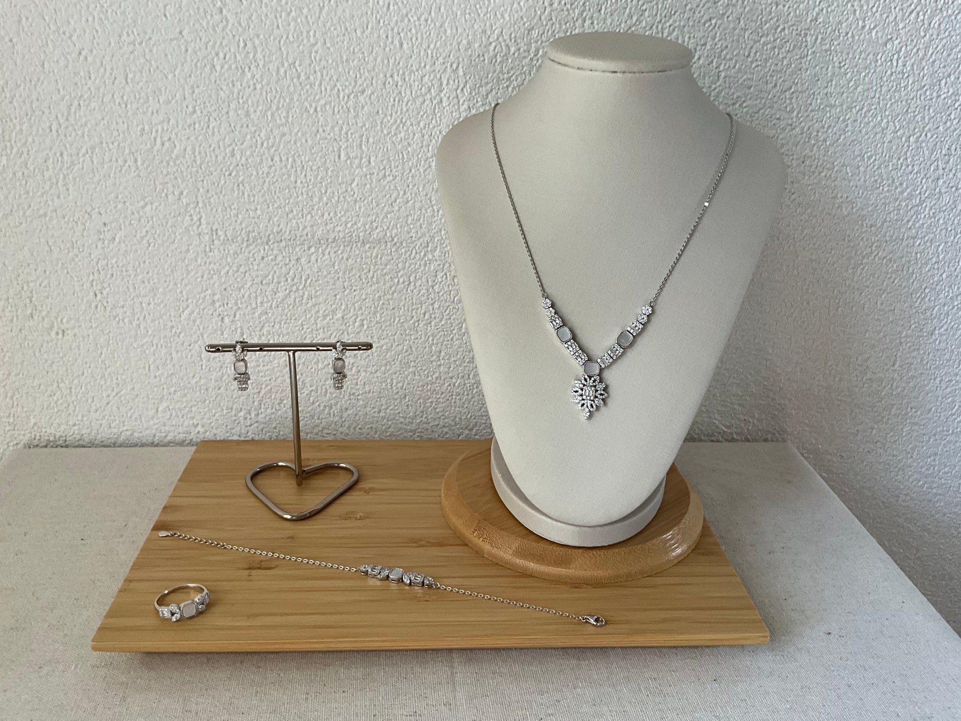 Conjunto Madrepérolas e Zircônias