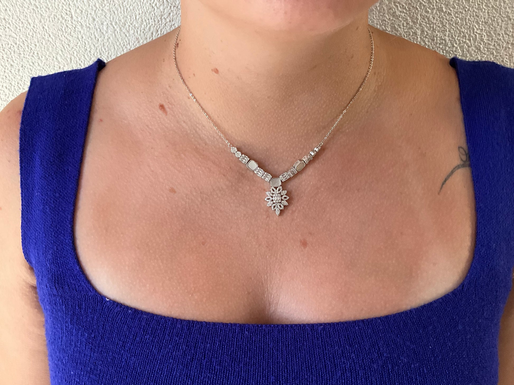 Conjunto Madrepérolas e Zircônias