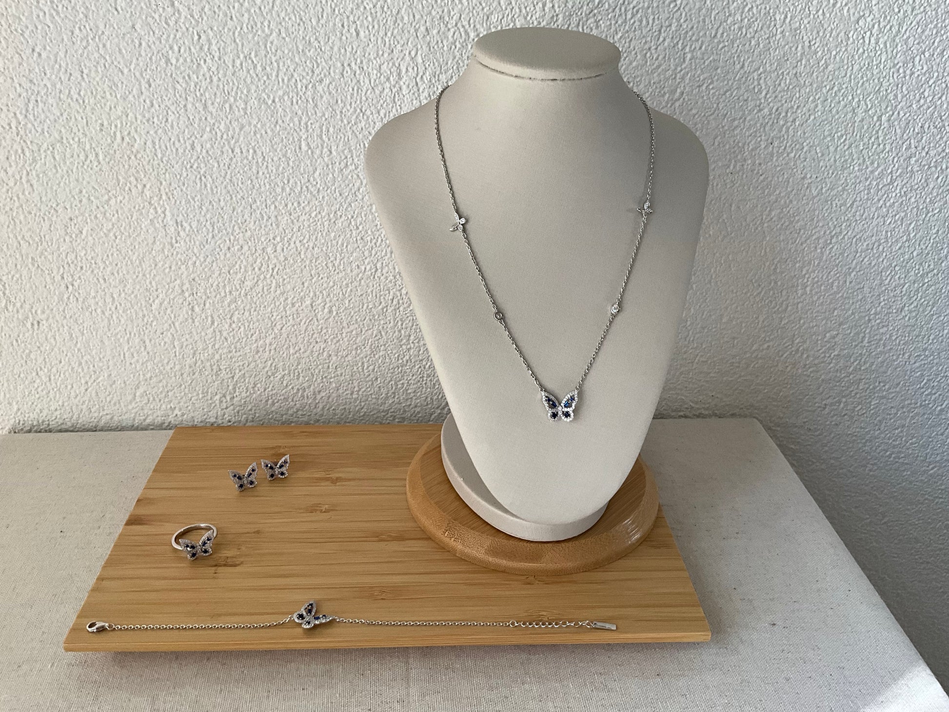 Conjunto Borboletas Azuis